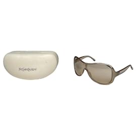 Autres lunettes de soleil en plastique Yves Saint Laurent Beige