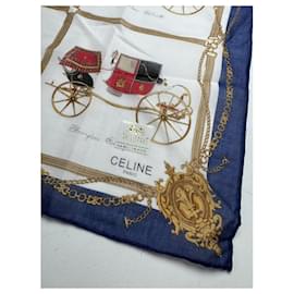 Céline-CELINE Scarves T.  Silk-Multiple colors