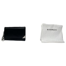 Givenchy schwarze Lederhandtasche Schwarz
