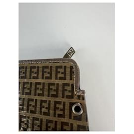 Fendi-Sacs à main FENDI T. Cuir verni-Marron