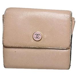 Cartera de cuero rosa Chanel 19 Rosa