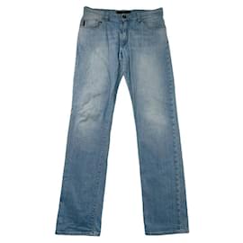 Calvin Klein-CALVIN KLEIN JEANS Blue Cotton Jean-Blue