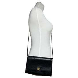 Givenchy 4G Black Leather Handbag Black