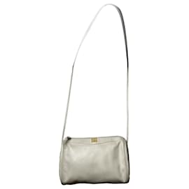 Bolsa de couro branco Givenchy 4G Branco