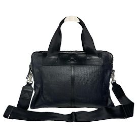 Bolsa de couro preta Vivienne Westwood Preto