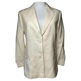 Gianni Versace Beige Wool Jacket Beige