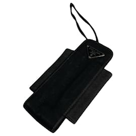Sac en polyester noir Prada Noir