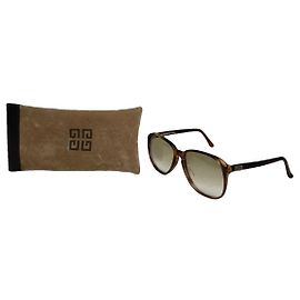 Givenchy braune Kunststoffsonnenbrille Braun