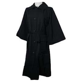 Givenchy-GIVENCHY Trench coats T.International M Cotton-Black