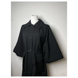 Givenchy-GIVENCHY Trench coats T.International M Cotton-Black