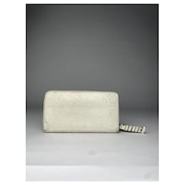 Céline-CELINE Wallets T.  Leather-White