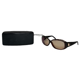 Gafas de sol de plástico marrón Givenchy Castaño
