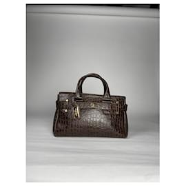 Autre Marque-SAMANTHA THAVASA Handbags T.  Leather-Brown