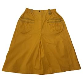 Dior-DIOR Skirts T.International M Cotton-Yellow
