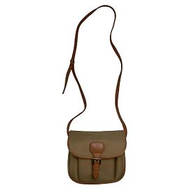 Courreges Bolsa de mão de algodão marrom Courrèges Marrom