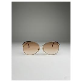 Yves Saint Laurent-YVES SAINT LAURENT Sunglasses T.  Metal-Orange