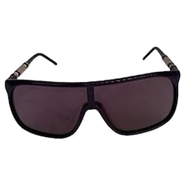 Óculos de sol de plástico marrom Givenchy Marrom