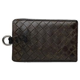Bottega Veneta Brown Leather Wallet Brown