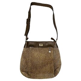 Autre Marque Sac à main en cuir marron BORBONESE Marron