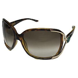 Dior Brown Plastic Sunglasses Brown