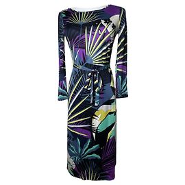 Robe en coton multicolore Emilio Pucci Multicolore