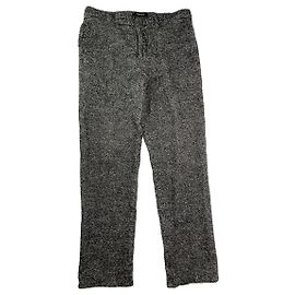 Versace Grey Wool Trouser Grey