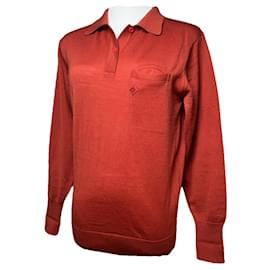Dior J'Adior Rote Baumwollstrickware Rot