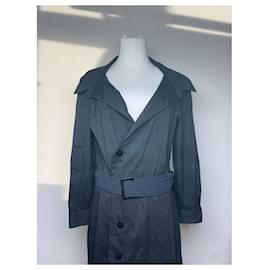 Jean Paul Gaultier-JEAN PAUL GAULTIER Trench coats T.International M Cotton-Black