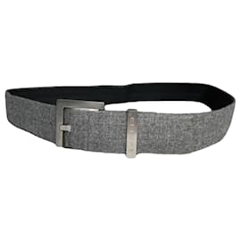 Céline-CELINE Belts T.cm 75 Leather-Grey