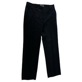 Calça de lã preta Gianni Versace Preto