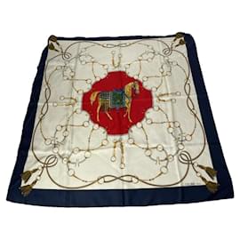 Céline-CELINE Scarves T.  Silk-White