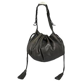 Bolsa de couro preto Givenchy Nightingale Preto