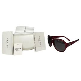 Céline Celine lila Kunststoffsonnenbrille Lila