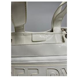 Autre Marque-NON SIGNE / UNSIGNED Handbags T.  Patent leather-White