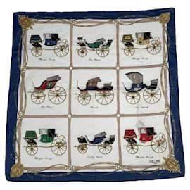 Céline-CELINE Silk handkerchief T.  Silk-Multiple colors