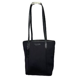 Sac à main en polyester noir de Coach Small Town Noir