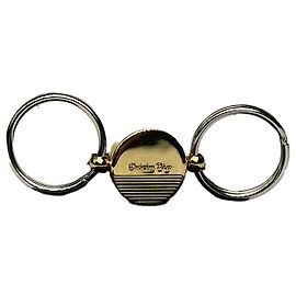 Pingente de aço dourado Dior Dourado