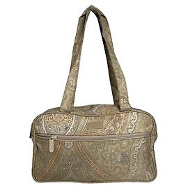 Sac à main en polyester beige Etro Beige