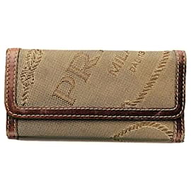 Prada graue Lederhandtasche Grau