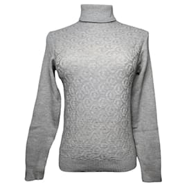 Dior J'Adior Graue Wollstrickware Grau