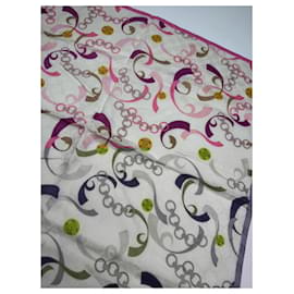Céline-CELINE Scarves T.  Silk-Pink