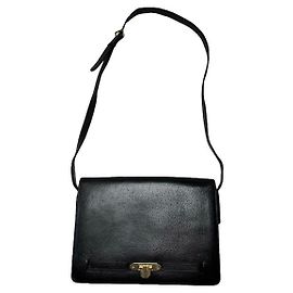 Valentino Garavani Vsling schwarze Lederhandtasche Schwarz