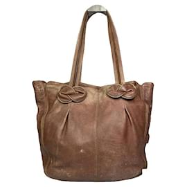 Autre Marque-NON SIGNE / UNSIGNED Handbags T.  Leather-Brown