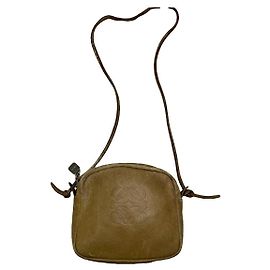 Loewe Amazona Beiger Lederhandtasche Beige