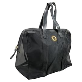 Céline Celine Black Polyester Handbag Black