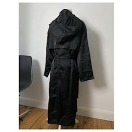 Autre Marque-KANSAI YAMAMOTO Trench coats T.International M Polyester-Black