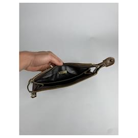 Autre Marque-MARIO VALENTINO Clutch bags T.  Leather-Brown