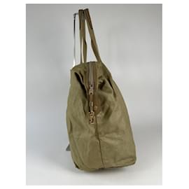 Saint Laurent-SAINT LAURENT Travel bags T.  Cotton-Green