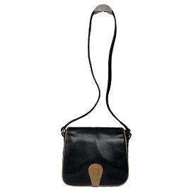 Céline Borsa in pelle nera Celine Folco Nero