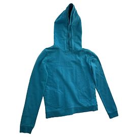 Malha de algodão azul Balenciaga Azul